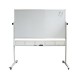 Standard Magnetic Double Sided Pivoting Whiteboard With Pen Tray Standard Magnetic Double Sided Pivoting Whiteboard With Pen Tray