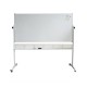 Standard Magnetic Double Sided Pivoting Whiteboard With Pen Tray Standard Magnetic Double Sided Pivoting Whiteboard With Pen Tray