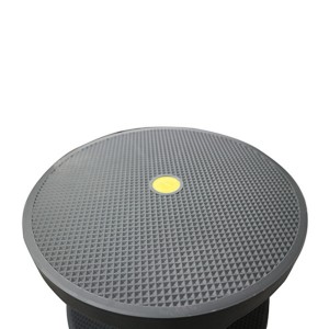 Kick Step Stool Premium Rolling Stand Up Locking Wheels 150kg Weight Capacity - Grey Kick Step Stool Premium Rolling Stand Up Locking Wheels 150kg Weight Capacity - Grey