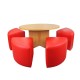Table & Ottoman Sets 5 Piece Set Activity Educational Furniture Ideas Table & Ottoman Sets 5 Piece Set Activity Educational Furniture Ideas