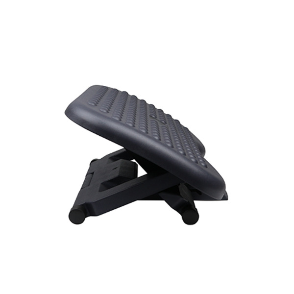 Angled Ergonomic Adjustable Footrest Massage Foot Grip Footstool