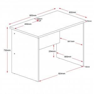 bedside table mirrored top