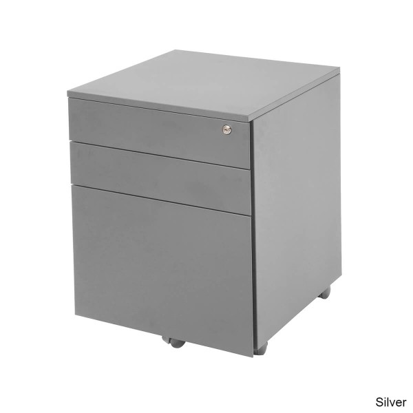 Mobile Metal Pedestal 3 Drawer Steel Filing Storage Mobile Metal Pedestal 3 Drawer Steel Filing Storage