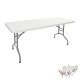 Poly Folding Trestle Table Office Cafe Tables White Poly Folding Trestle Table Office Cafe Tables White