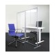 Free Standing Straight Transparent Screen Guard Partition Divider Free Standing Straight Transparent Screen Guard Partition Divider