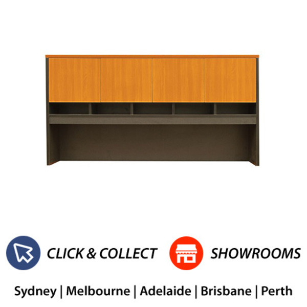 Logan Office Hutch with Doors Logan Office Hutch with Doors
