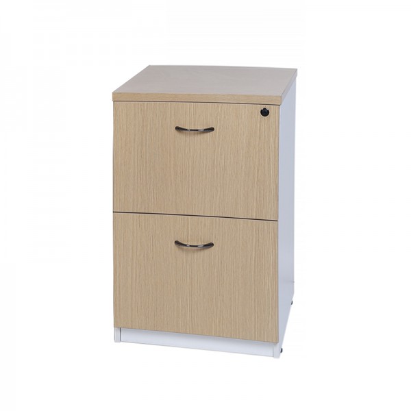 Logan Office Filing Cabinets 2 / 3 / 4 Drawers Oak & White Logan Office Filing Cabinets 2 / 3 / 4 Drawers Oak & White