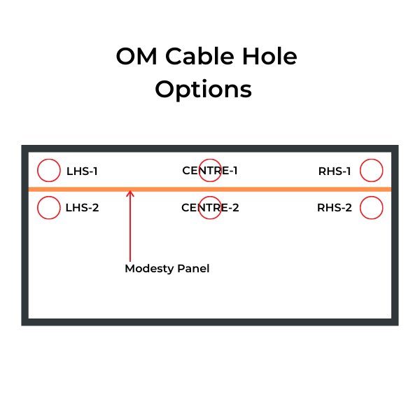 OM Straight Office Desk & Loop Chair Combo OM Straight Office Desk & Loop Chair Combo