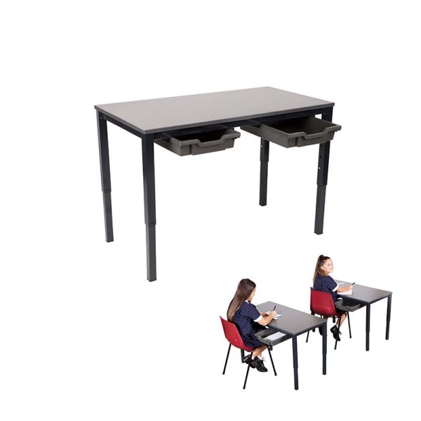 Student Educational Table Classroom Study Tables with Melamine Top