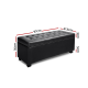 Artiss PU Leather Storage Ottoman - Black Artiss PU Leather Storage Ottoman - Black