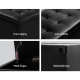 Artiss PU Leather Storage Ottoman - Black Artiss PU Leather Storage Ottoman - Black