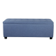 Premium Storage Ottoman - Blue Premium Storage Ottoman - Blue