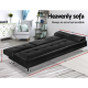 Glengowrie 3 Seater PU Leather Sofa Bed with 2 Cup Holder Glengowrie 3 Seater PU Leather Sofa Bed with 2 Cup Holder