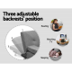 3 Seater Linen Fabric Sofa Bed with 2 Cup Holder 3 Seater Linen Fabric Sofa Bed with 2 Cup Holder