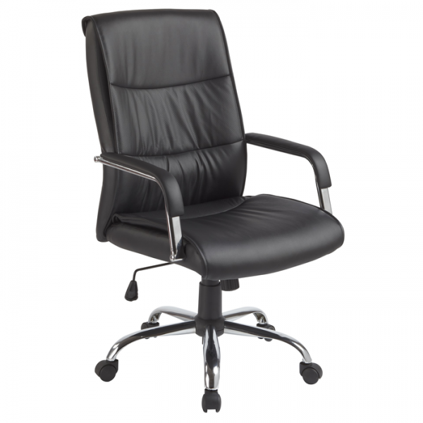 Executive Padded Office Chair in PU Leather At BuyDirectOnline.com.au