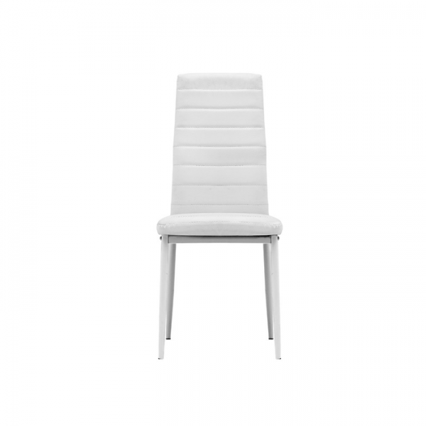 Artiss 5 Piece Dining Table Set - White Artiss 5 Piece Dining Table Set - White
