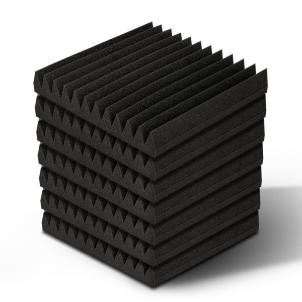 12 Tooth Wedge Acoustic Foam Panels Set 12 Tooth Wedge Acoustic Foam Panels Set