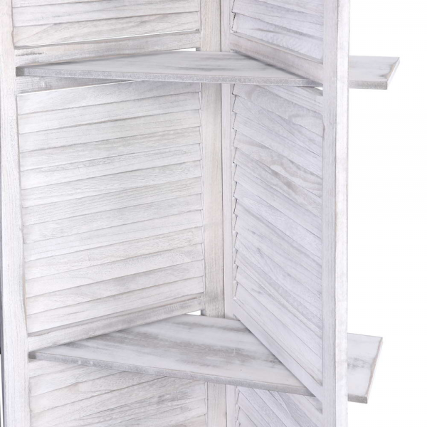 Artiss Foldable Partition Room Divider Privacy Screen 4 Panel Stand - White Artiss Foldable Partition Room Divider Privacy Screen 4 Panel Stand - White