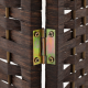 Artiss 3 Panel Room Divider Partition Screen - Brown Artiss 3 Panel Room Divider Partition Screen - Brown