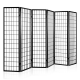 Artiss 6 Panel Room Divider Privacy Screen Foldable Pine Wood Stand Black Artiss 6 Panel Room Divider Privacy Screen Foldable Pine Wood Stand Black