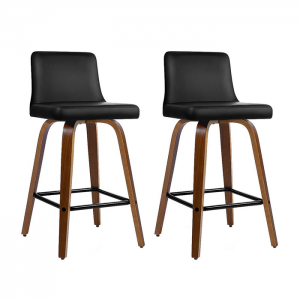 oak wood swivel bar stools