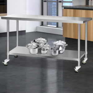 72 inch stainless steel prep table