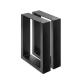 2 x Artiss Box Shape 400mm Coffee Table Steel Legs 2 x Artiss Box Shape 400mm Coffee Table Steel Legs