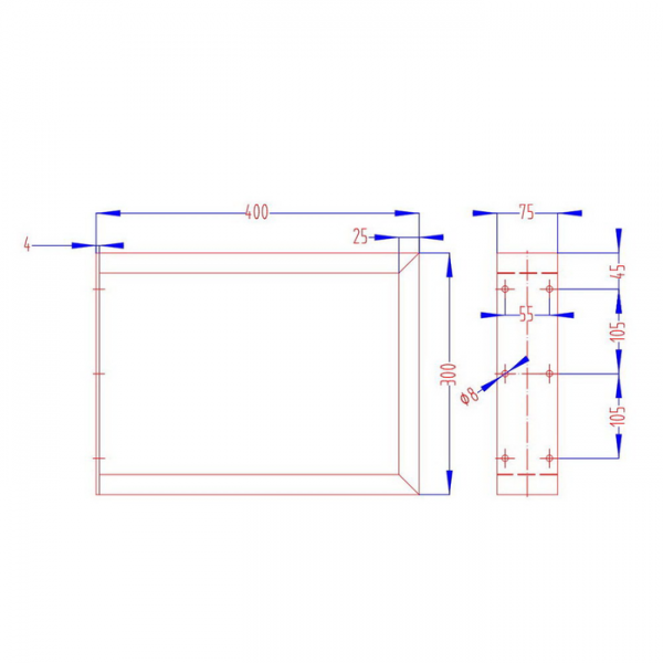 2 x Artiss Box Shape 400mm Coffee Table Steel Legs 2 x Artiss Box Shape 400mm Coffee Table Steel Legs