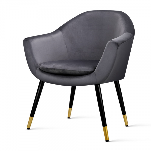 grey single chair