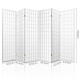 Artiss 6 Panel Room Divider Privacy Screen Foldable Pine Wood Stand White Artiss 6 Panel Room Divider Privacy Screen Foldable Pine Wood Stand White