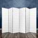 Artiss 6 Panel Room Divider Privacy Screen Foldable Pine Wood Stand White Artiss 6 Panel Room Divider Privacy Screen Foldable Pine Wood Stand White