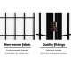 Artiss 8 Panel Room Divider Privacy Screen Dividers Stand Oriental Vintage Black Artiss 8 Panel Room Divider Privacy Screen Dividers Stand Oriental Vintage Black