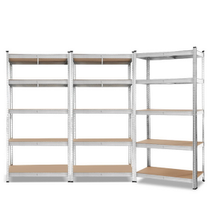 Giantz 0.9M Steel Racking Garage Storage Racks - 3 Giantz 0.9M Steel Racking Garage Storage Racks - 3