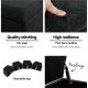 Toorak Storage Box Ottoman - Linen Charcoal Toorak Storage Box Ottoman - Linen Charcoal