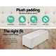 Artiss Large Fabric Storage Ottoman - Beige Artiss Large Fabric Storage Ottoman - Beige