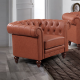 Madeline 1 Seater Brown