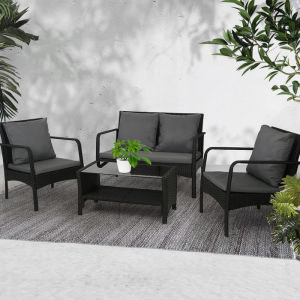 patio rattan sofa