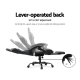 Gaming Office Chair Computer Seating Racer Black and Grey Gaming Office Chair Computer Seating Racer Black and Grey