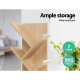 Artiss Display Shelf 7-Shelf Tree Bookshelf Book Storage Rack Bookcase Natural Artiss Display Shelf 7-Shelf Tree Bookshelf Book Storage Rack Bookcase Natural