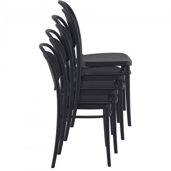 Marcel Office Cafe Stacking Indoor-Outdoor Chair Marcel Office Cafe Stacking Indoor-Outdoor Chair
