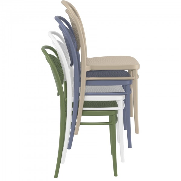 Marcel Office Cafe Stacking Indoor-Outdoor Chair Marcel Office Cafe Stacking Indoor-Outdoor Chair
