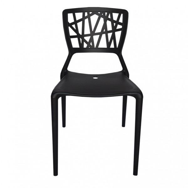 Dicaprio Stackable Indoor Outdoor Designer Cafe Dining Chair