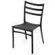Straw Stackable Indoor Outdoor Cafe Dining Chair