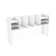 Office Caddy Hutch Storage Filing Shelves Universal Fit Office Caddy Hutch Storage Filing Shelves Universal Fit