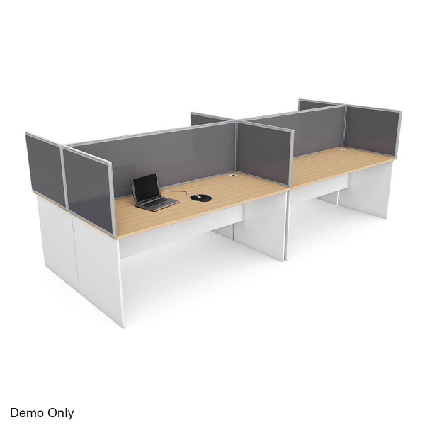 Desk Mount Fabric Screens with Aluminimum Frames Desk Mount Fabric Screens with Aluminimum Frames