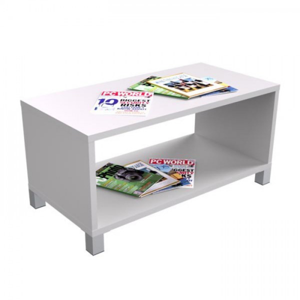 Strata Home Office Coffee Table White Strata Home Office Coffee Table White