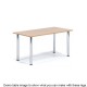 Rondo Metal Leg Table Desk Bench Height Adjustable Foot 60mm DIA 4 x Legs Rondo Metal Leg Table Desk Bench Height Adjustable Foot 60mm DIA 4 x Legs