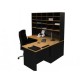 Origo Corner Office Desk & Pigeon Hole Hutch