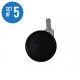 Ergohuman Chair Castors 100% Genuine Product Heavy Duty 60mm Wheels (5 x casters) Ergohuman Chair Castors 100% Genuine Product Heavy Duty 60mm Wheels (5 x casters)