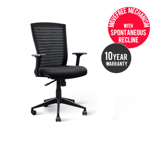 Balance Mesh Back Task Office Chair with Arms & New MoveFree System 